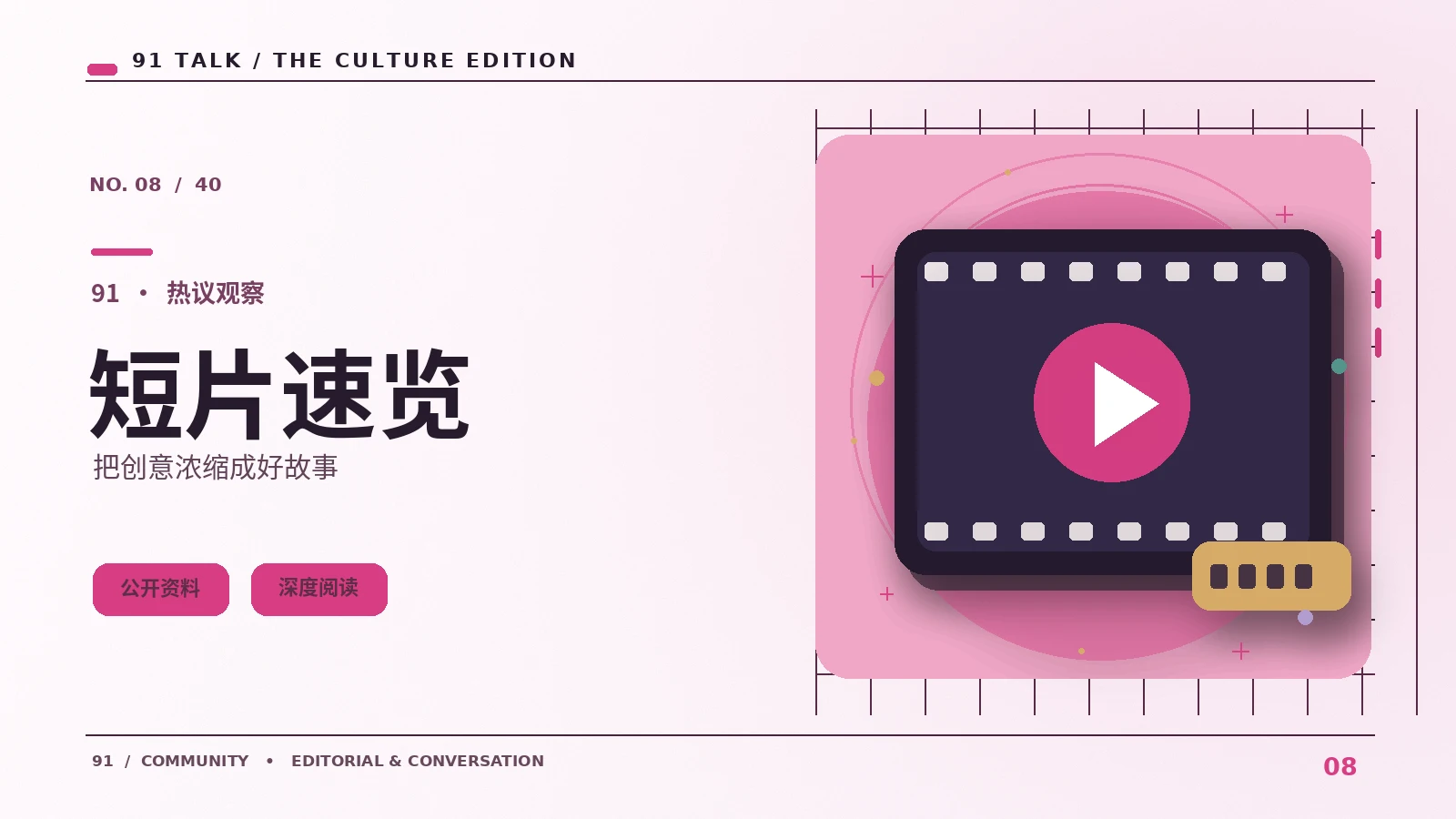 一分钟短片怎样讲清故事